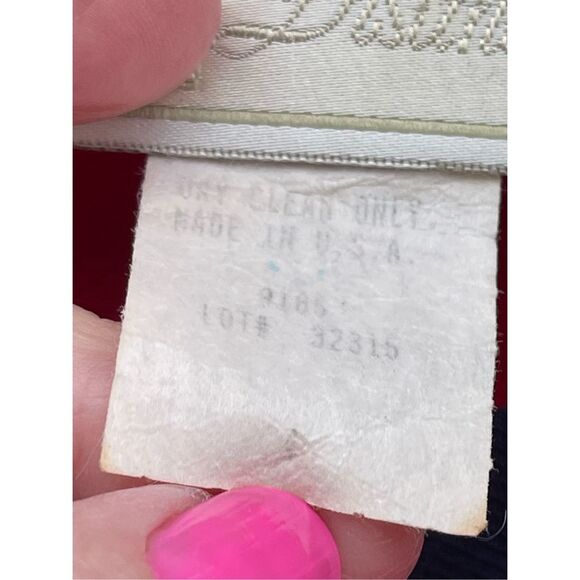 Vintage ID Distinctions size S red and blue cropped jacket - Picture 4 of 6